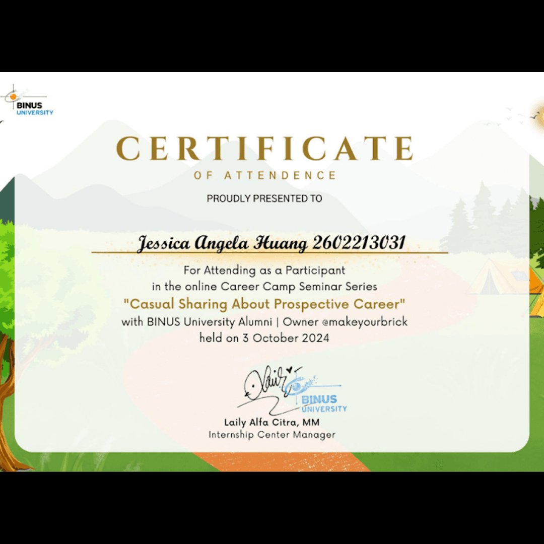 Casual Sharing About Prospective Career