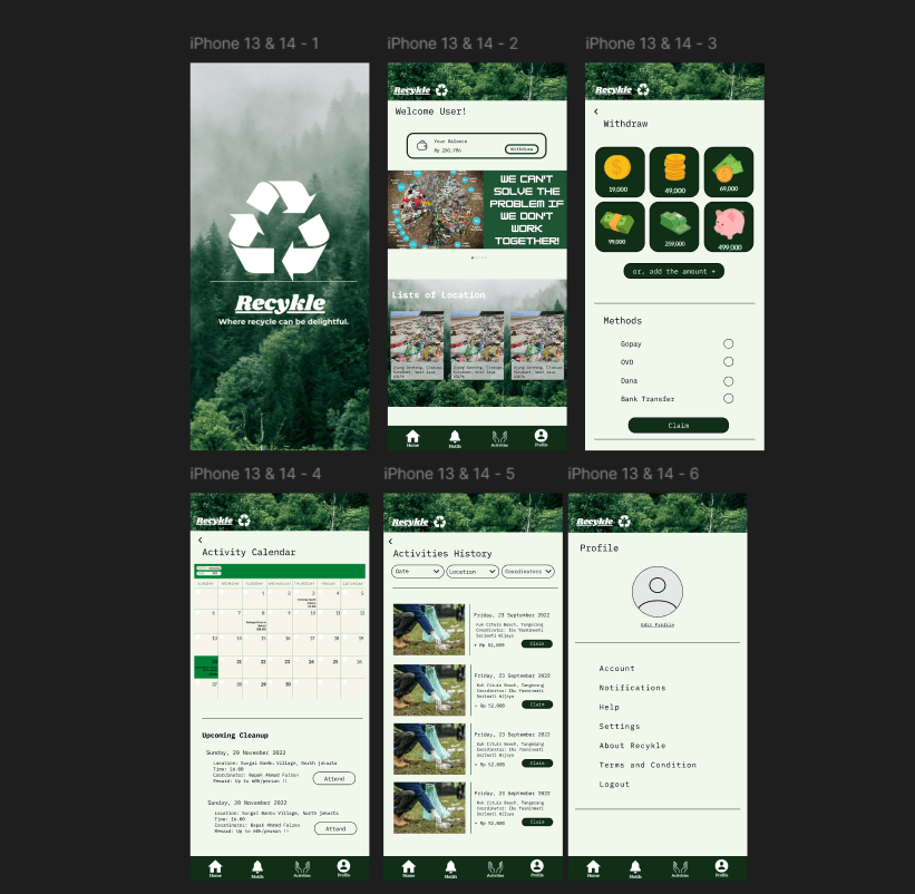 Recykle Web App
